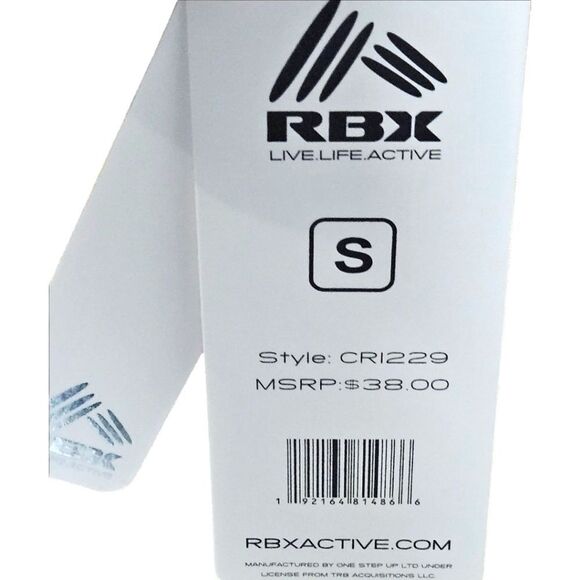 RBX LIVE LIFE ACTIVE Women's NewβLongSleeve V-Neck Gray Workout Top. - Picture 10 of 12